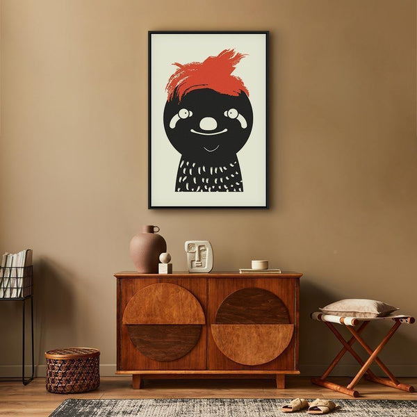 Quadro - Crazy Sloth (1 Part) Vertical