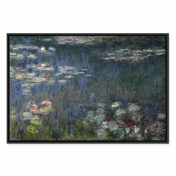 Quadro - Claude Monet – Waterlilies: Green Reflections