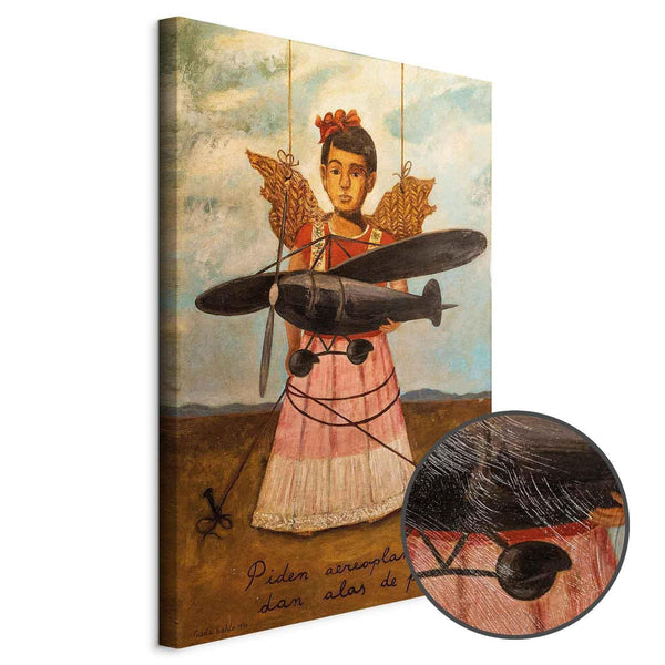Quadro - Frida Kahlo – They Asked for Planes and Got Straw Wings