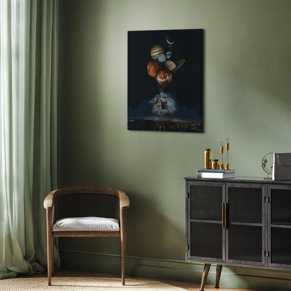 Quadro fai da te - Cosmic home