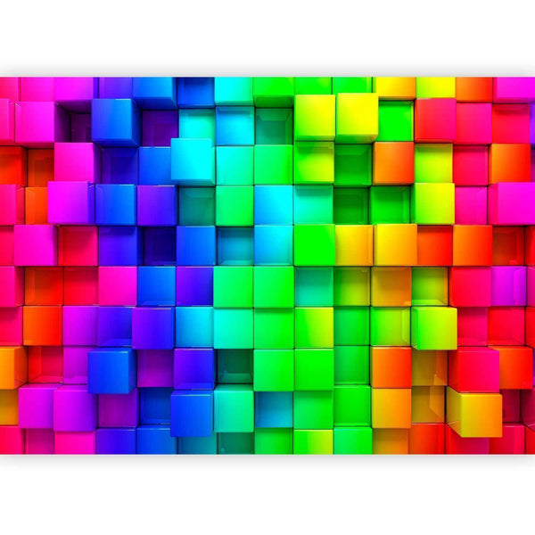 Carta da parati - Colourful Cubes