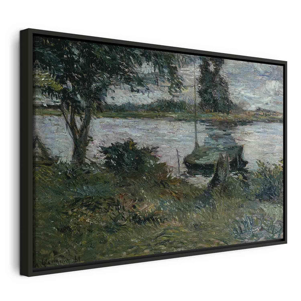 Quadro - Paul Gauguin – Flußufer