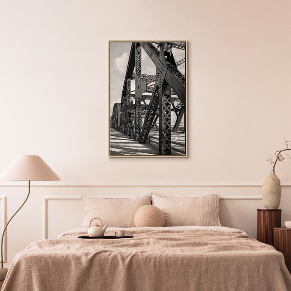 Quadro - Bridge at Morning (1 Part) Vertical