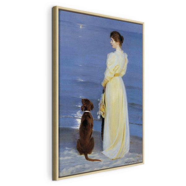 Quadro - Peder Severin Kroyer – Summer Evening in Skagen