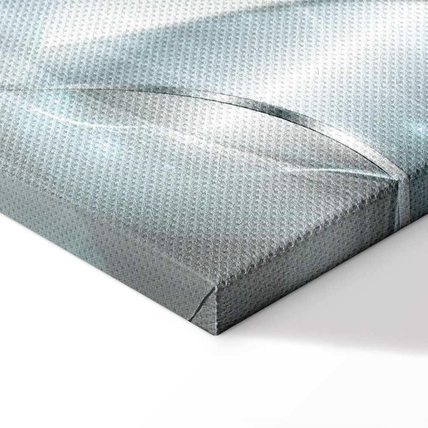 Quadro - Sparkling Dandelions (5 Parts) Blue Wide