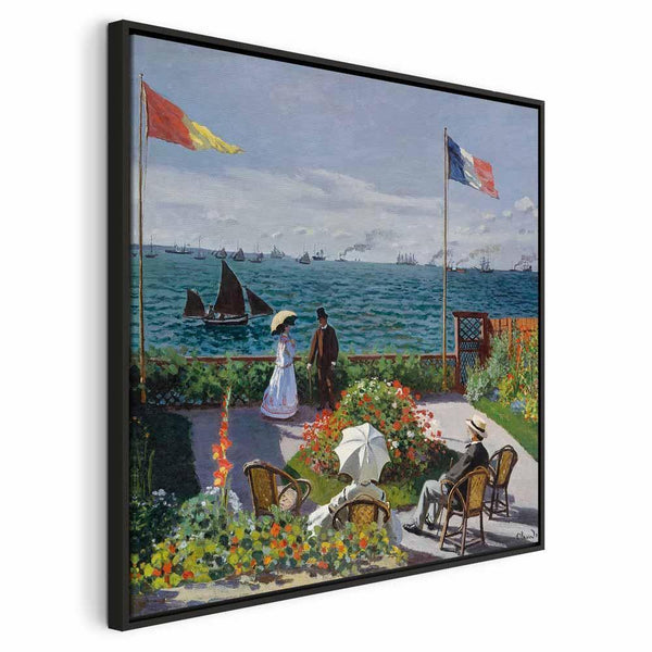 Quadro - Claude Monet – Terrace at Sainte-Adresse