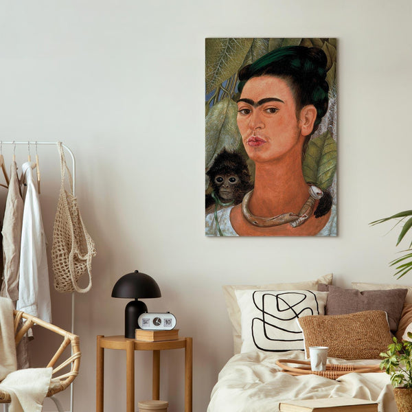 Quadro - Frida Kahlo – Self-Portrait with Monkey