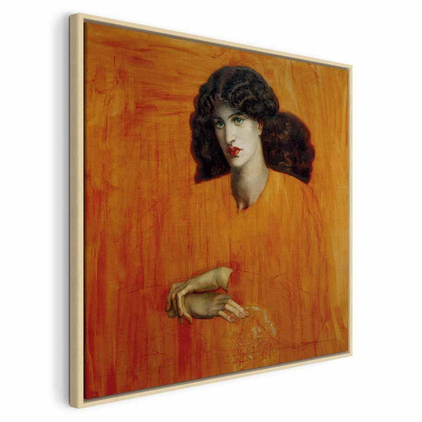 Quadro - Dante Gabriel Rossetti – La Donna della Finestra