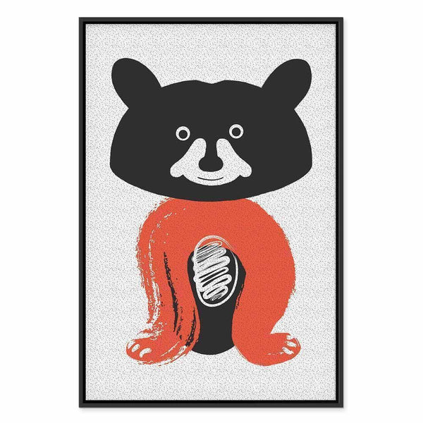 Quadro - Nice Mr Raccoon (1 Part) Vertical