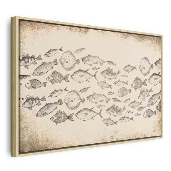 Quadro - Subtle fish