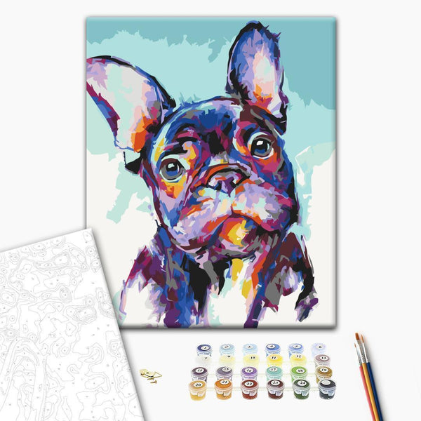 Quadro fai da te - Bulldog Portrait