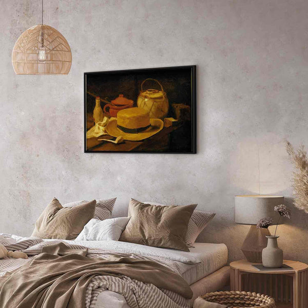 Quadro - Vincent Van Gogh – Still life with yellow straw hat