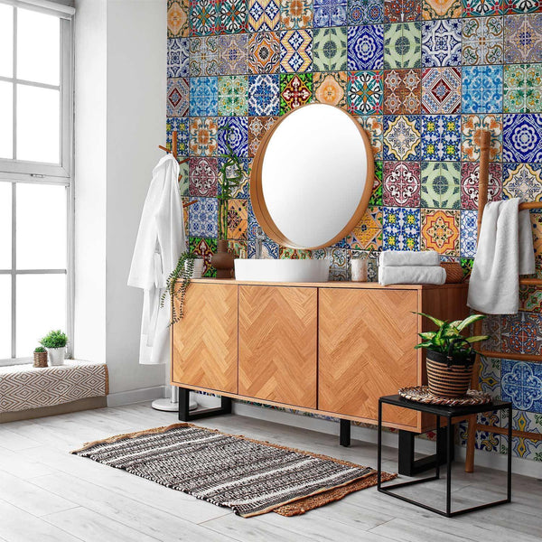 Carta da parati - Mosaico variopinto