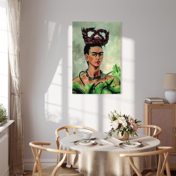 Quadro - Frida Kahlo – Self-Portrait with Braid