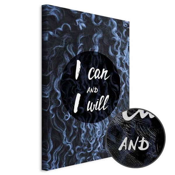 Quadro - I Can and I Will (1 Part) Vertical