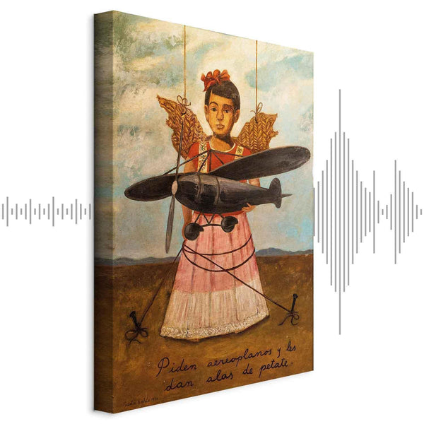 Quadro - Frida Kahlo – They Asked for Planes and Got Straw Wings