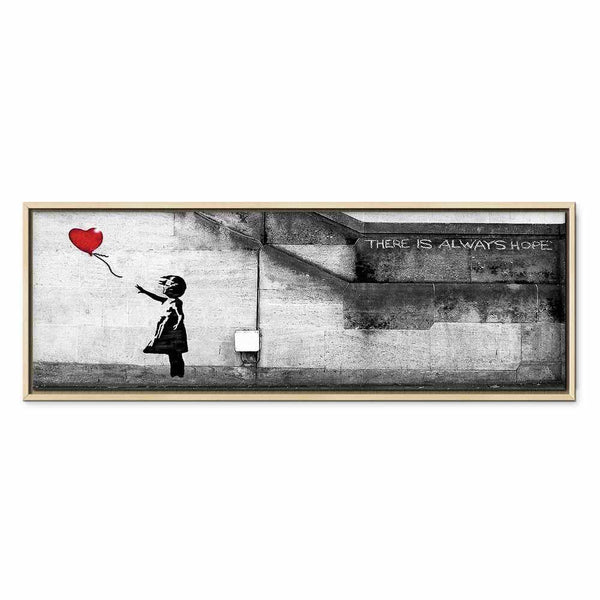 Quadro - There is Always Hope (1 Part) Narrow Red