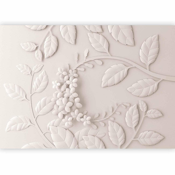 Carta da parati - Paper Flowers (Cream)