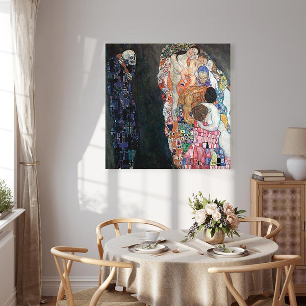 Quadro - Gustav Klimt – Death and Life