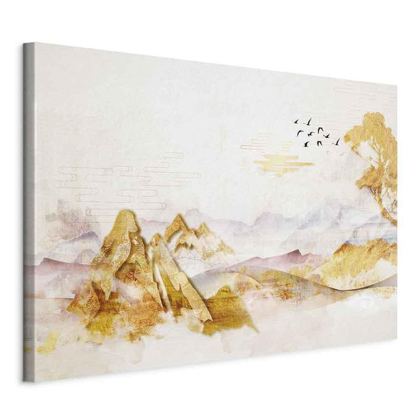 Quadro - Golden Mountains (1 Part) Wide
