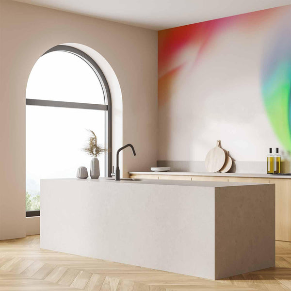 Carta da parati - Abstraction - Strong Colors of Irregular Shapes - Multicolor