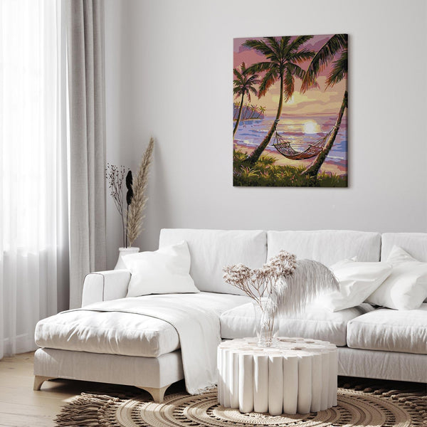 Quadro fai da te - Relaxation in paradise