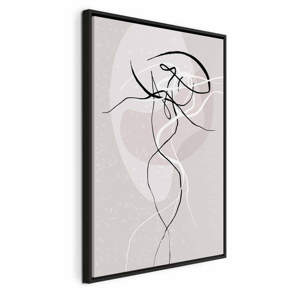 Quadro - Beige Energy (1 Part) Vertical