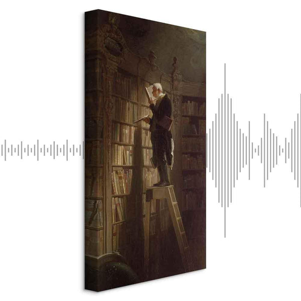 Quadro - Carl Spitzweg – The Bookworm
