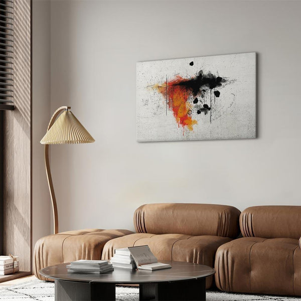 Quadro - Expression of Red (1 Part) Wide