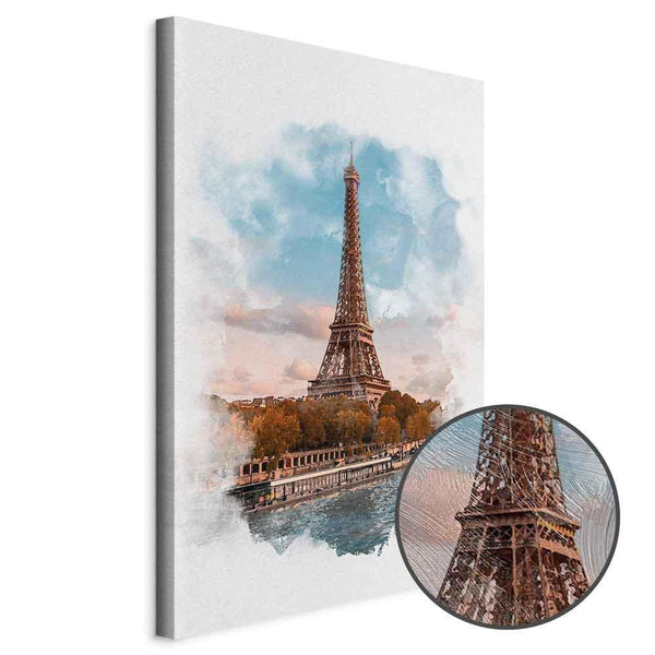 Quadro - Paris View (1 Part) Vertical