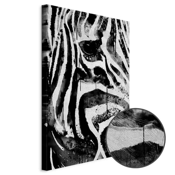 Quadro - Striped Nature (1 Part) Vertical