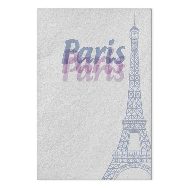 Quadro - Paris in Watercolours (1 Part) Vertical