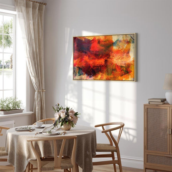 Quadro - Explosion of Wild Colors (1 Part) Wide