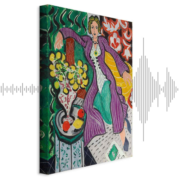 Quadro - Henri Matisse – Woman in a Purple Coat