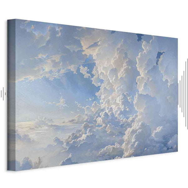 Quadro - The Sun Revealing the Secrets of the Clouds: Spectacular Images in the Sky