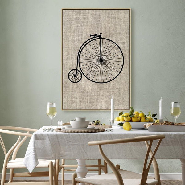 Quadro - Vintage Bicycle (1 Part) Vertical