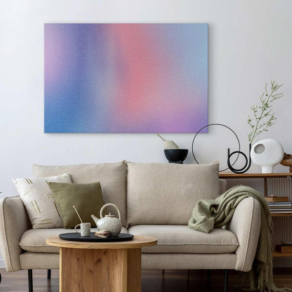 Quadro - Rainbow Gradient - Delicate Multicolored Gradient Resembling Mist