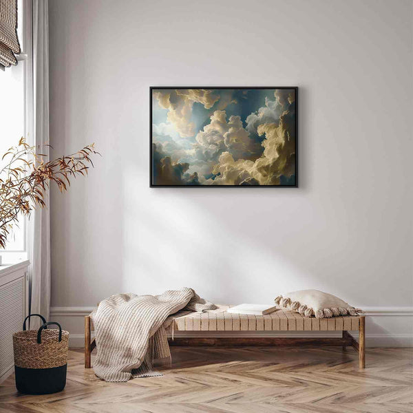 Quadro - Sun and Shadows: A Theatrical Display of Nature High Above the Earth