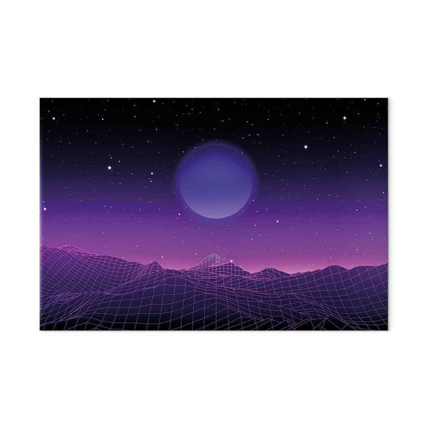 Quadro - Futuristic landscape 2 (1 Part) Wide