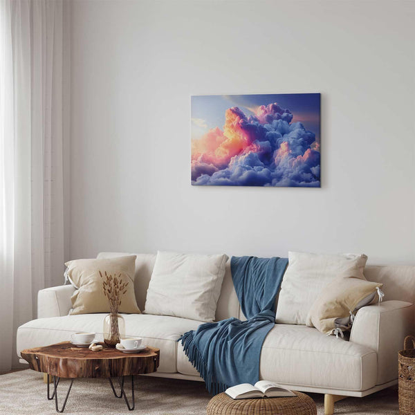 Quadro - Clouds Like Painted: Artistic Brushes of Dawn Painting the Sky