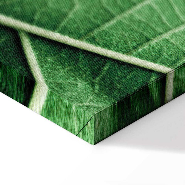 Quadro - Malachite Leaf (1 Part) Vertical