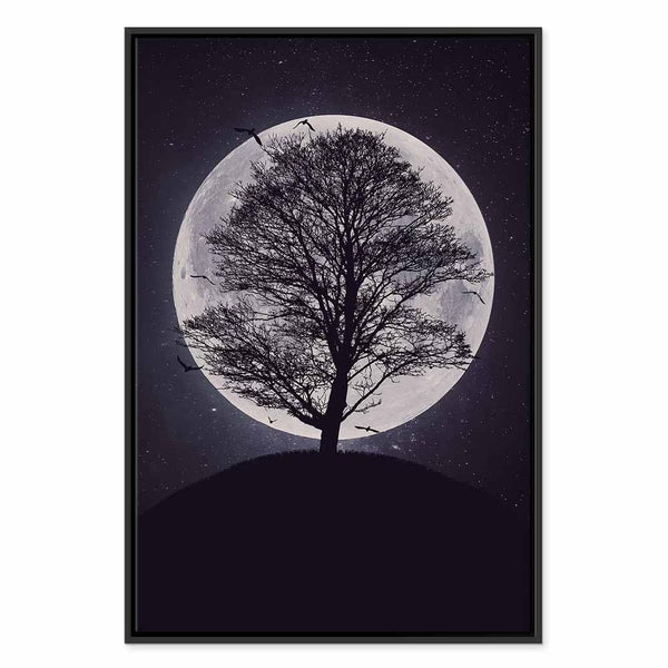 Quadro - Lone Tree (1 Part) Vertical