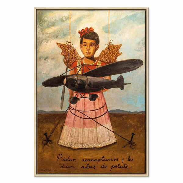 Quadro - Frida Kahlo – They Asked for Planes and Got Straw Wings