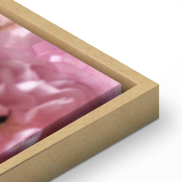 Quadro - Flowery Glamour (1-part) - Flower Petals in Shades of Pink