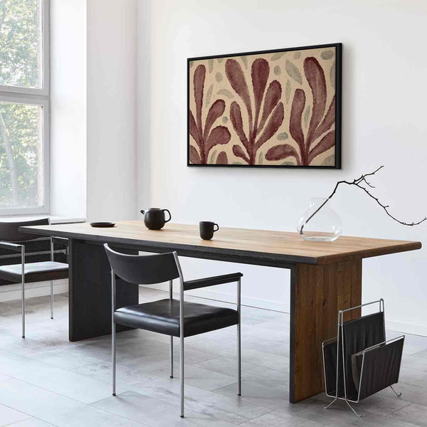 Quadro - Leaves and spots – large vibrant shapes inspired by Matisse