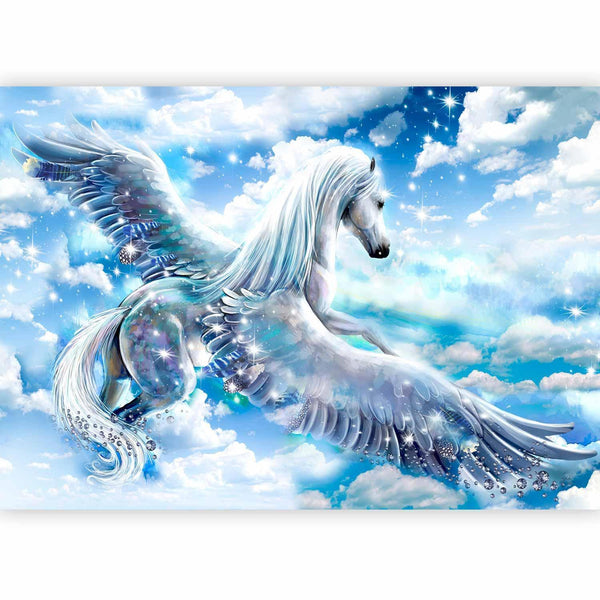 Carta da parati - Pegasus (Blue)