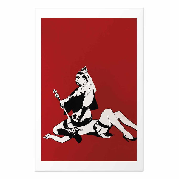 Poster - Banksy: Queen Victoria