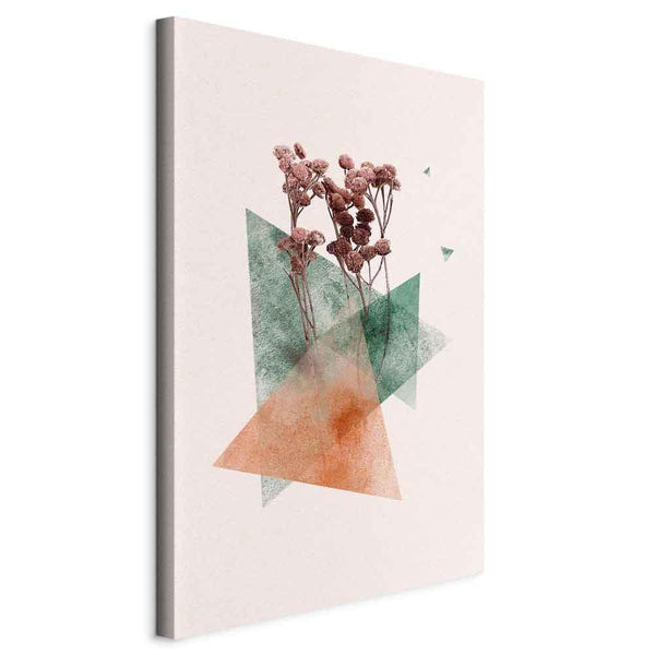 Quadro - Modernist Flower (1 Part) Vertical