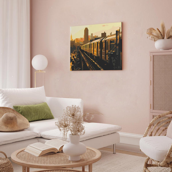 Quadro fai da te - New York Subway