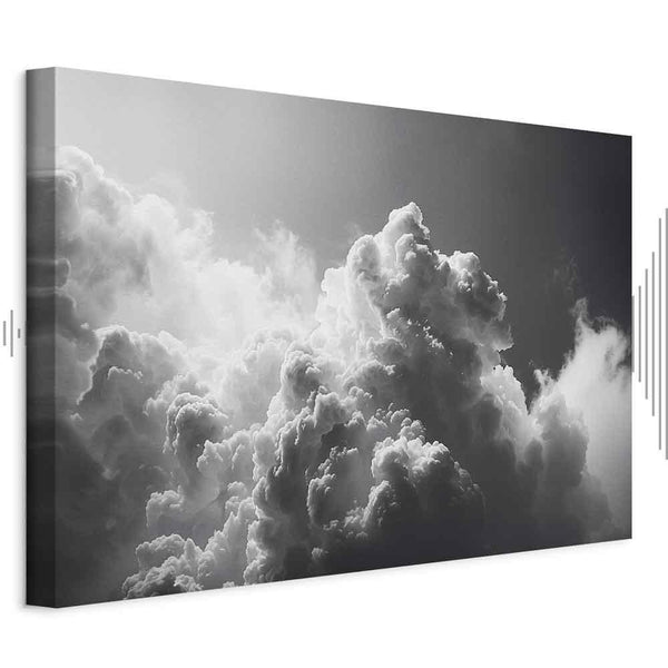 Quadro - Extraordinary Phenomenon: The Sun Illuminating Dark Clouds